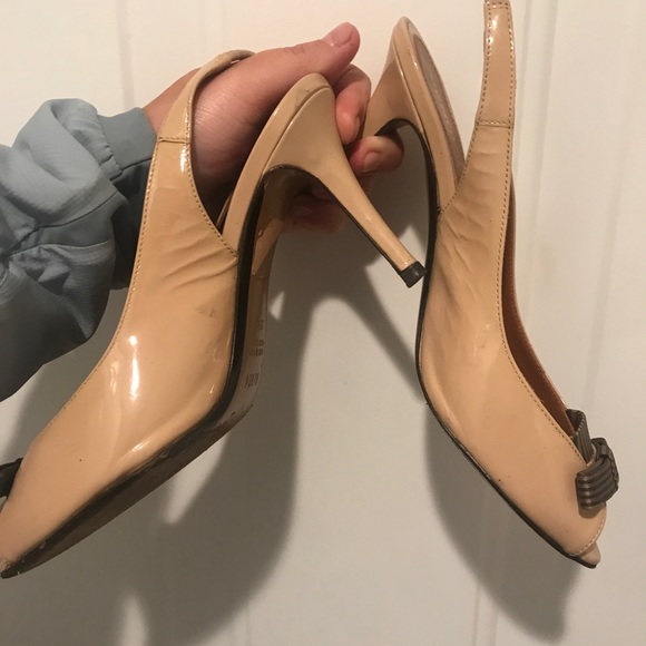 Authentic fendi slingback shoes size 5 or 35 - Picture 5 of 5